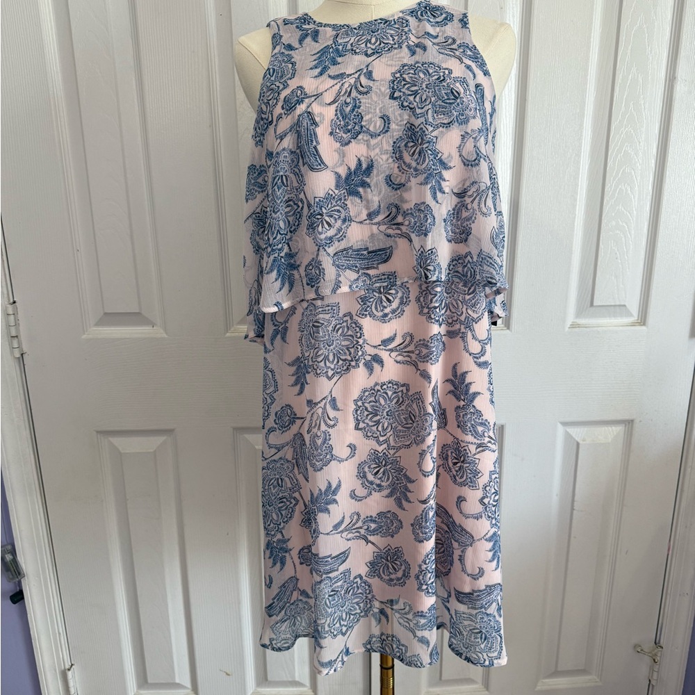 Tommy Hilfiger Floral Blue and Pink Dress